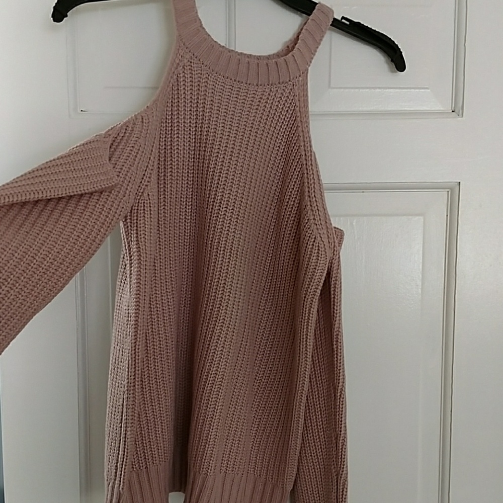 Cold Shoulder Sweater